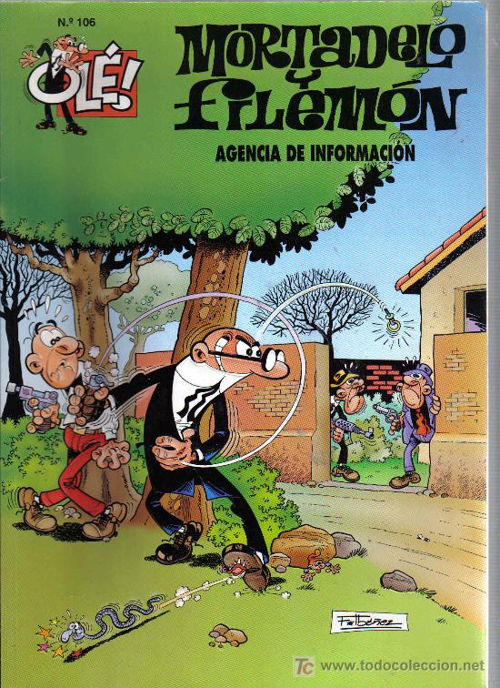 Tebeos: Comic  MORTADELO Y FILEMON  -  COLECCION OLE NUMERO 106 - Foto 1