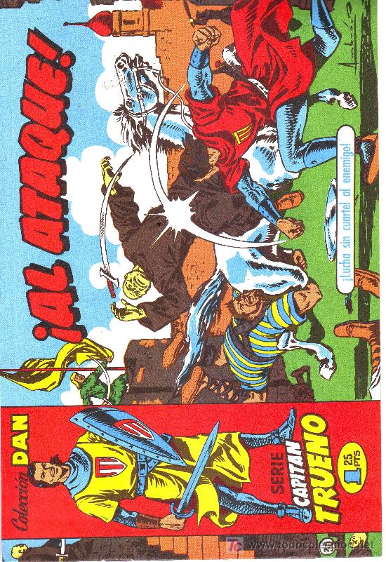 Tebeos: capitan trueno n&ordm; 30: al ataque (facs&iacute;mil) - Foto 1