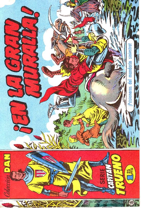 Tebeos: capitan trueno n&ordm; 16: en la gran muralla (facs&iacute;mil) - Foto 1