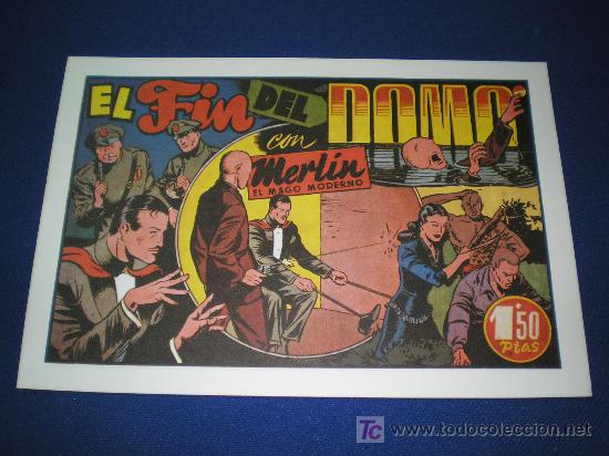Tebeos: AVENTURAS MERLIN - EL FIN DEL DOMO - REEDICION - Foto 1
