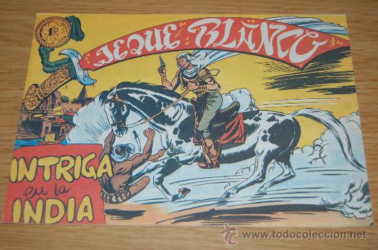 Tebeos: JEQUE BLANCO N&uacute;mero 21 : INTRIGA EN LA INDIA - Foto 1