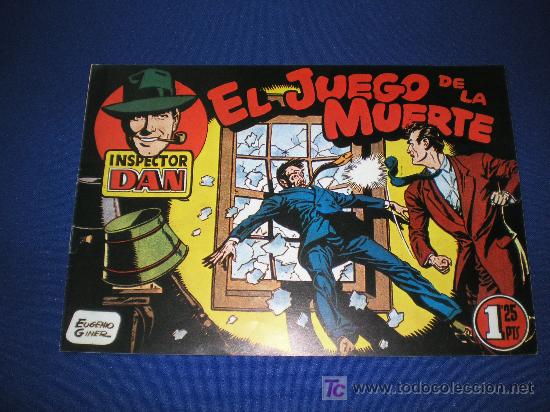 Tebeos: INSPECTOR DAN N&ordm; 3 - EL JUEGO DE LA MUERTE - REEDICION - Foto 1