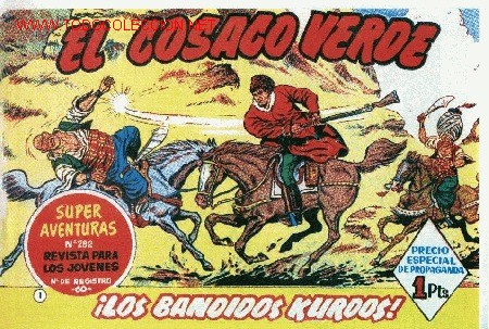 Tebeos: EL COSACO VERDE ( Colecci&oacute;n completa) - Foto 1