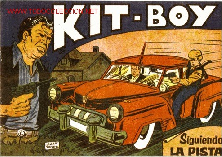Tebeos: KIT-BOY. SIGUIENDO LA PISTA - Foto 1