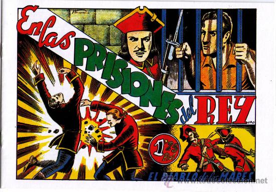 Tebeos: EL DIABLO DE LOS MARES - N&ordm; 49 - EN LAS PRISIONES DEL REY - FACSIMIL - - Foto 1