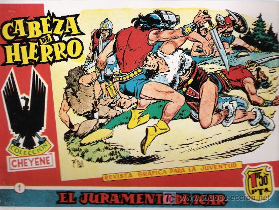 Tebeos: Cabeza de Hierro. n&ordm; 1. Reedici&oacute;n - Foto 1