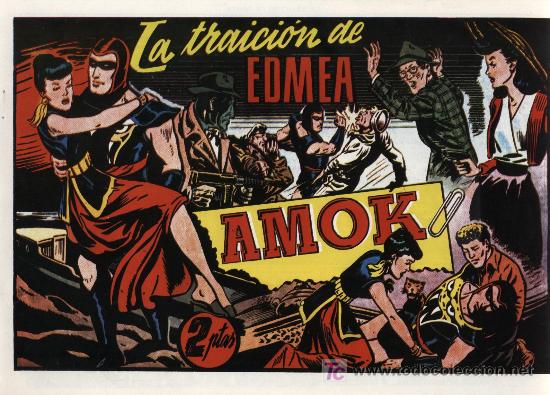 Tebeos: Amok. La traici&oacute;n de Edmea. REEDICI&Oacute;N - Foto 1