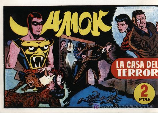 Tebeos: Amok. La casa del terror. REEDICI&Oacute;N - Foto 1