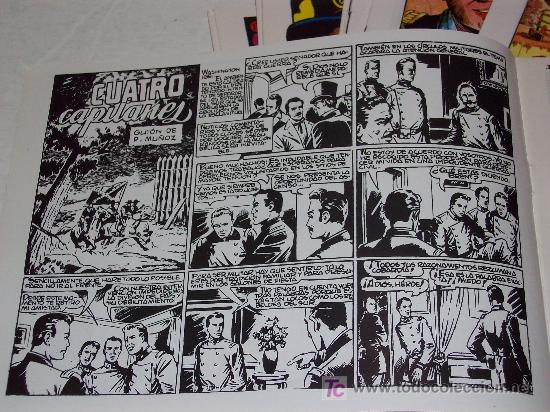 Tebeos: CUATRO CAPITANES,    completa 33 n&uacute;meros - - Foto 2