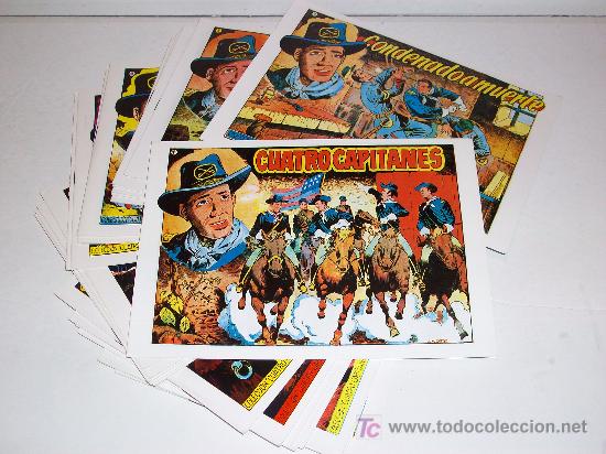 Tebeos: CUATRO CAPITANES,    completa 33 n&uacute;meros - - Foto 1