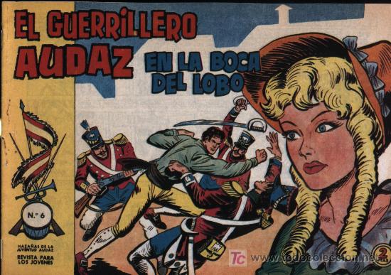 Tebeos: El Guerrillero Audaz n&ordm; 6. REEDICION - Foto 1