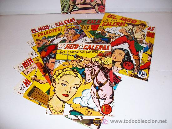 Tebeos: E HIJO DE LAS GALERAS, completa 16 n&uacute;meros,- - Foto 2
