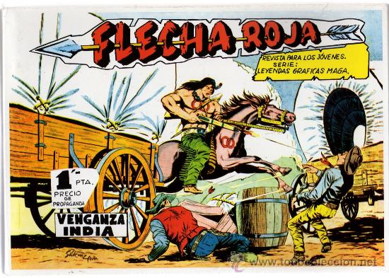 Tebeos: Colecci&oacute;n FLECHA ROJA - Foto 1