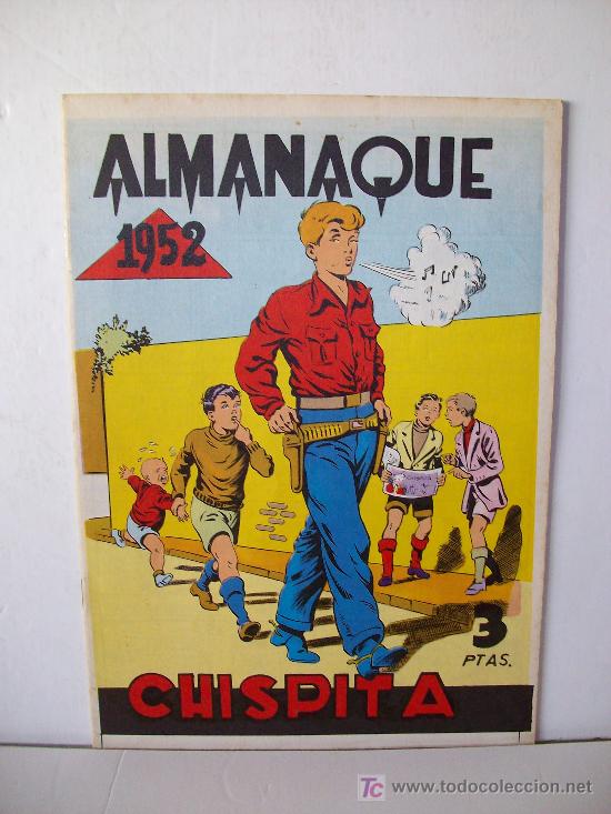 Tebeos: Editorial Grafidea: Almanaque CHISPITAS  1.952 - Foto 1
