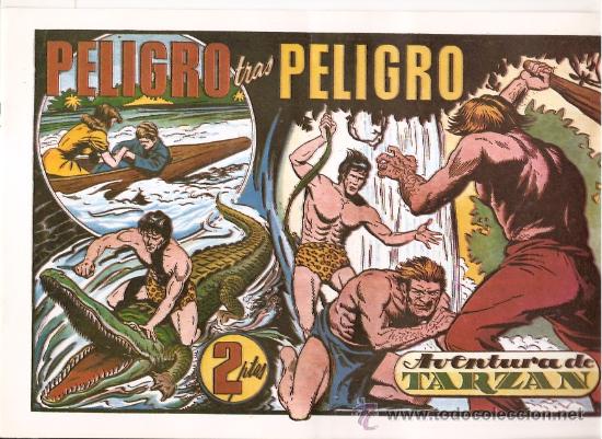 Tebeos: TARZAN N&ordm; 57 HISPANO AMERICANA FACSIMIL - Foto 1