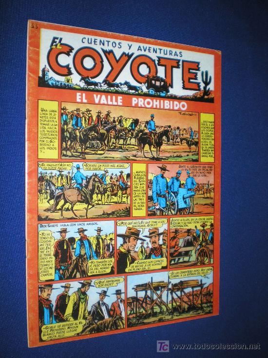 Tebeos: EL COYOTE N&ordm; 13  - FACSIMIL - Foto 1