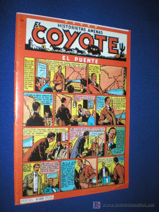 Tebeos: EL COYOTE N&ordm; 18  - FACSIMIL - Foto 1