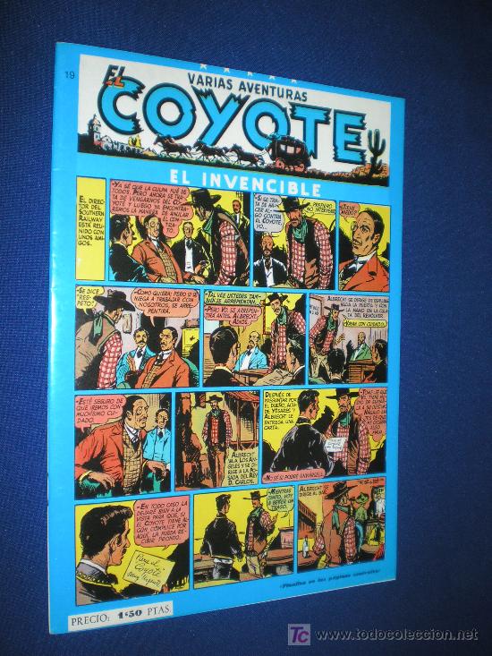Tebeos: EL COYOTE N&ordm; 19  - FACSIMIL - Foto 1