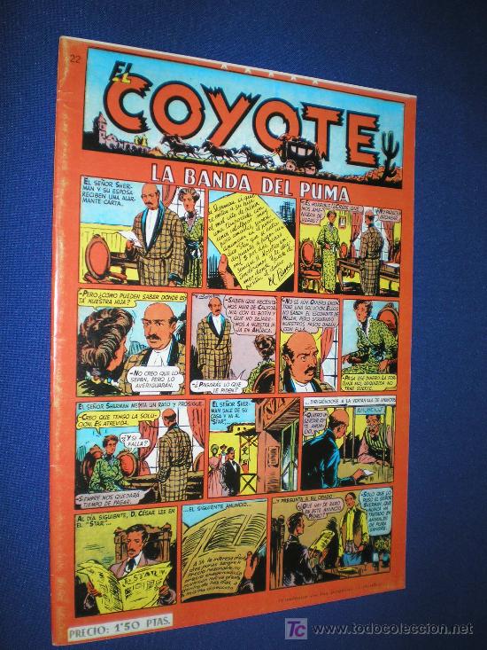 Tebeos: EL COYOTE N&ordm; 21  - FACSIMIL - Foto 1