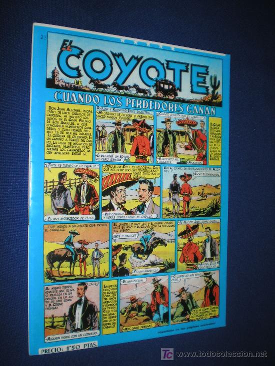 Tebeos: EL COYOTE N&ordm; 23  - FACSIMIL - Foto 1