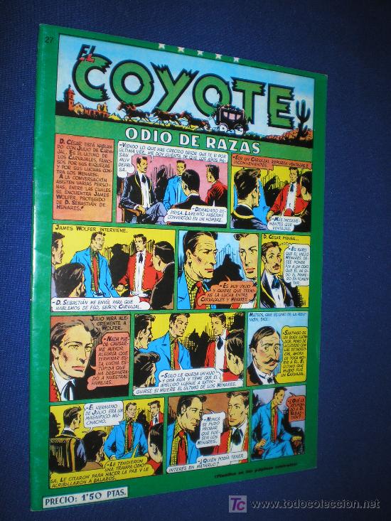 Tebeos: EL COYOTE N&ordm; 27  - FACSIMIL - Foto 1