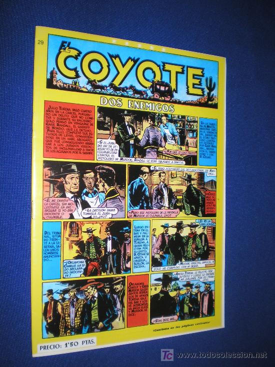 Tebeos: EL COYOTE N&ordm; 29  - FACSIMIL - Foto 1