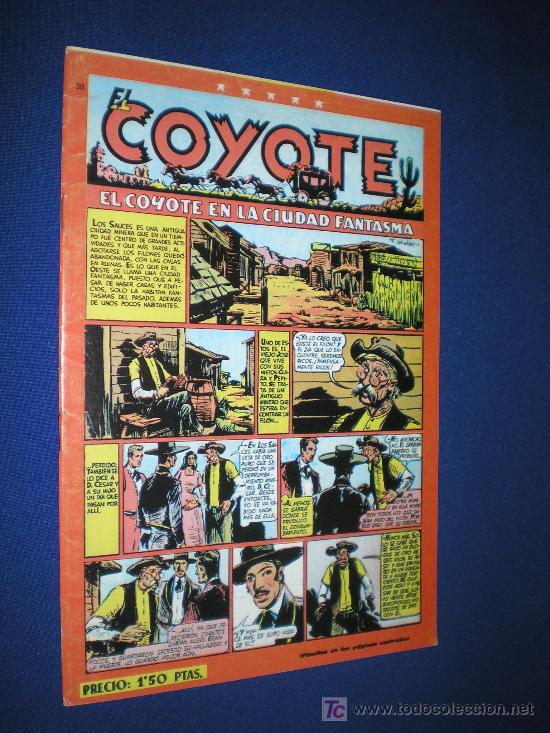 Tebeos: EL COYOTE N&ordm; 38 - FACSIMIL - Foto 1