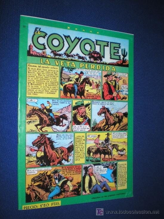Tebeos: EL COYOTE N&ordm; 39 - FACSIMIL - Foto 1