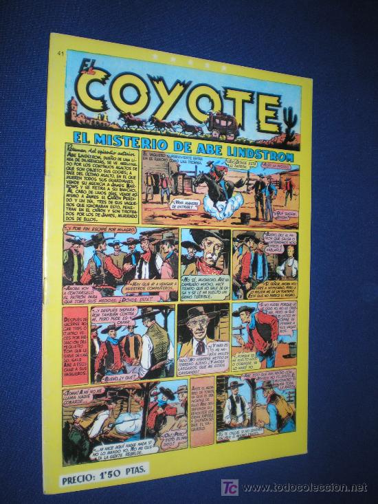 Tebeos: EL COYOTE N&ordm; 41 - FACSIMIL - Foto 1