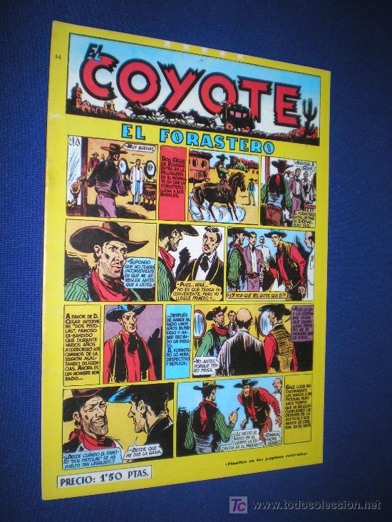 Tebeos: EL COYOTE N&ordm; 44 - FACSIMIL - Foto 1