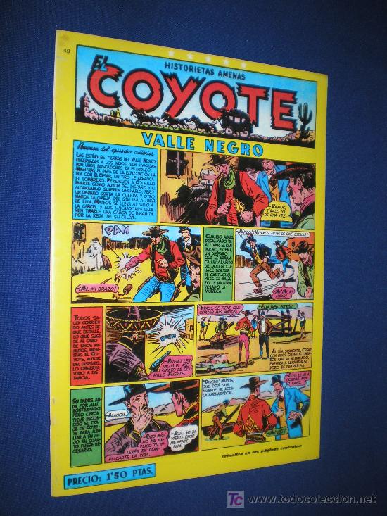 Tebeos: EL COYOTE N&ordm; 49 - FACSIMIL - Foto 1