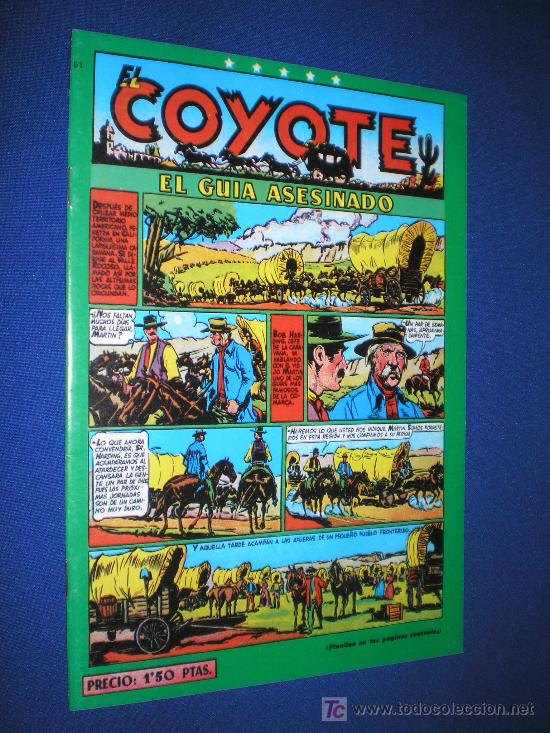 Tebeos: EL COYOTE N&ordm; 51 - FACSIMIL - Foto 1