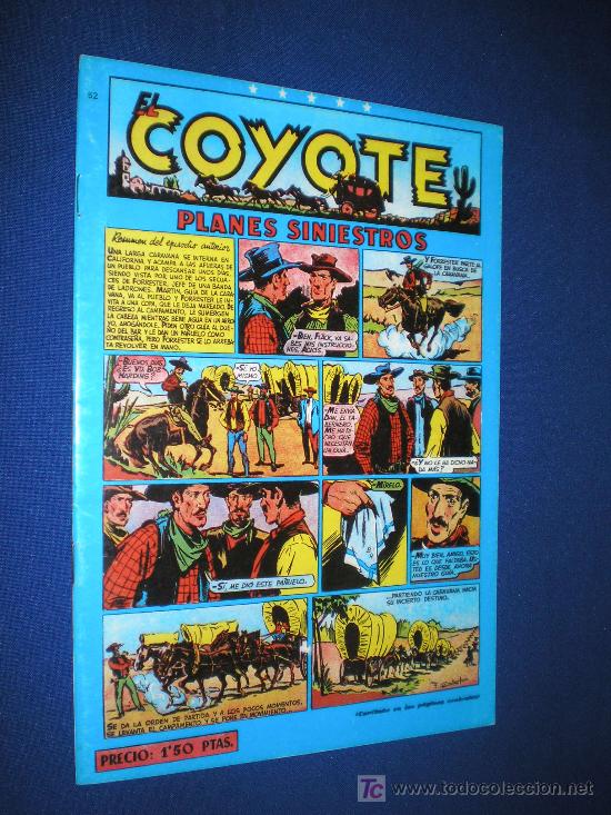 Tebeos: EL COYOTE N&ordm; 52 - FACSIMIL - Foto 1