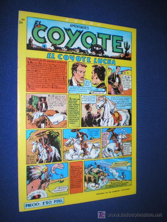 Tebeos: EL COYOTE N&ordm; 56 - FACSIMIL - Foto 1