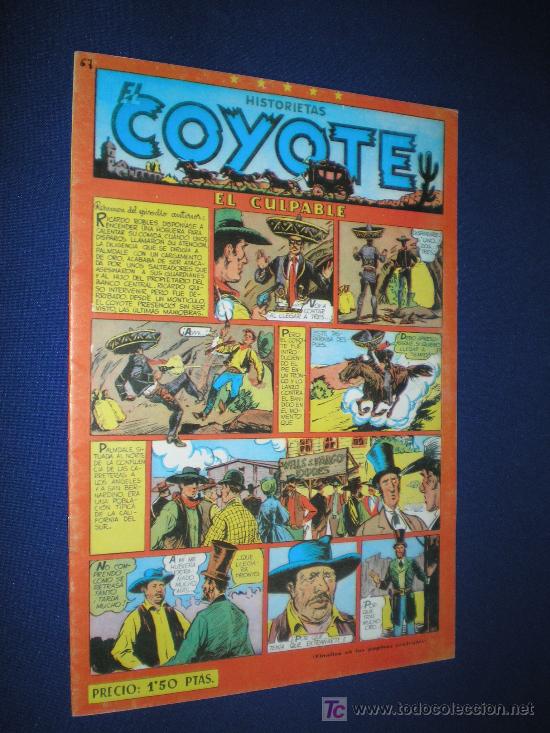 Tebeos: EL COYOTE N&ordm; 67 - FACSIMIL - Foto 1