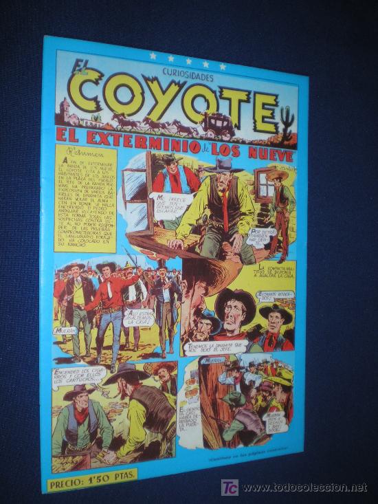 Tebeos: EL COYOTE N&ordm; ? - EL EXTERMINIO DE LOS NUEVE - FACSIMIL - Foto 1