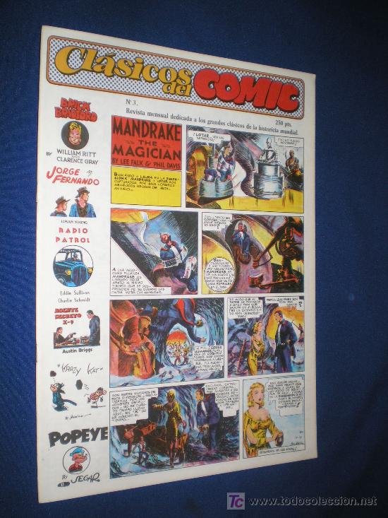 Tebeos: CL&Aacute;SICOS DEL COMIC N&ordm; 3 - Foto 1