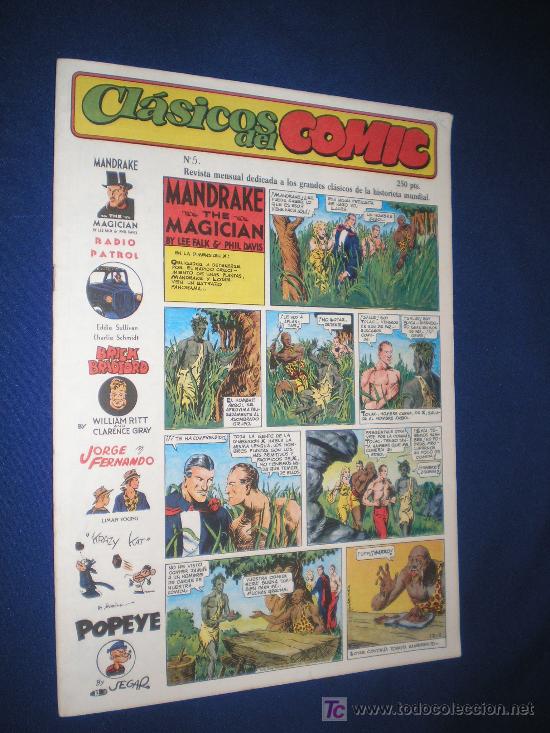 Tebeos: CL&Aacute;SICOS DEL COMIC N&ordm; 5 - Foto 1