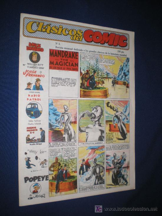 Tebeos: CL&Aacute;SICOS DEL COMIC N&ordm; 2 - Foto 1
