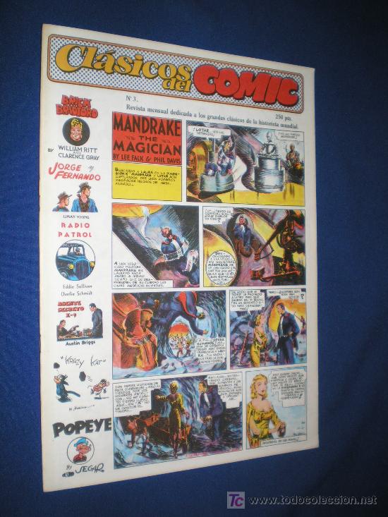 Tebeos: CL&Aacute;SICOS DEL COMIC N&ordm; 3 - Foto 1