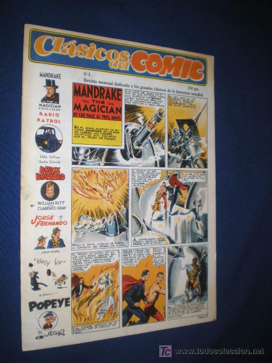 Tebeos: CL&Aacute;SICOS DEL COMIC N&ordm; 4 - Foto 1