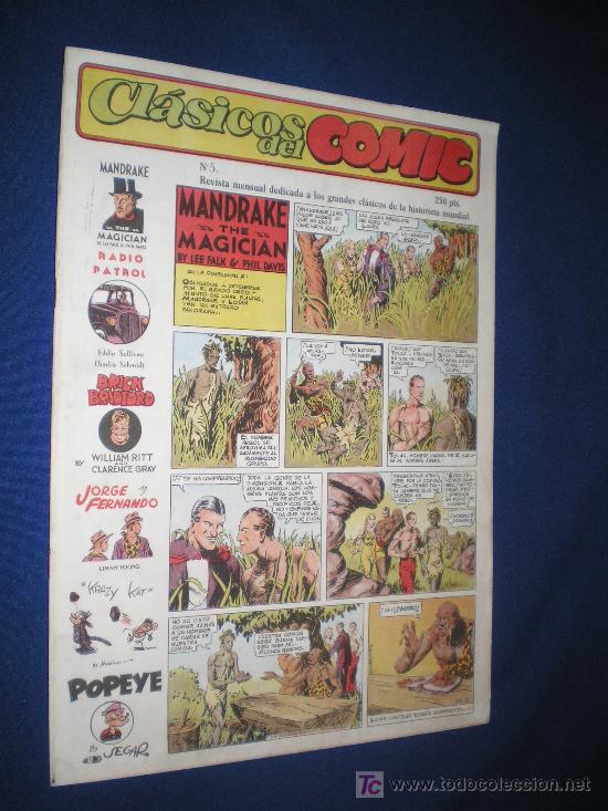 Tebeos: CL&Aacute;SICOS DEL COMIC N&ordm; 5 - Foto 1