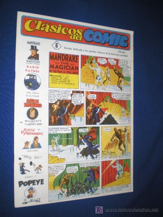 Tebeos: CL&Aacute;SICOS DEL COMIC N&ordm; 6 - Foto 1