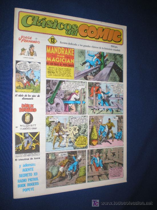 Tebeos: CL&Aacute;SICOS DEL COMIC N&ordm; 13 - Foto 1