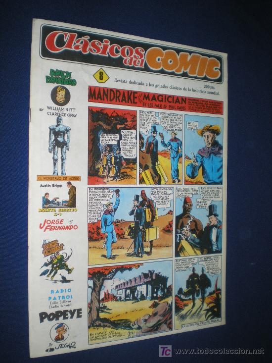 Tebeos: CL&Aacute;SICOS DEL COMIC N&ordm; 8 - Foto 1