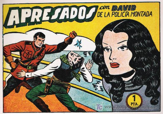 Tebeos: David de la Policia Montada n&ordm; 16. Reedici&oacute;n. - Foto 1
