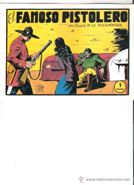 Tebeos: DAVID DE LA POLICIA MONTADA N&ordm; 7-EDICION FACSIMIL - Foto 1