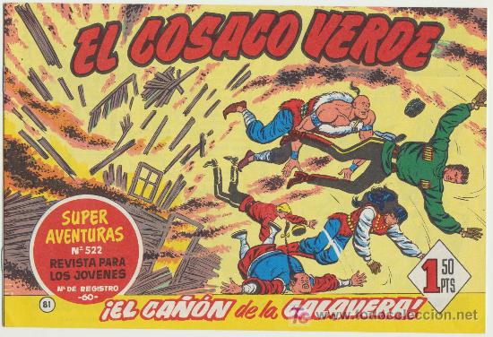 Tebeos: El cosaco Verde n&ordm; 81. - Foto 1