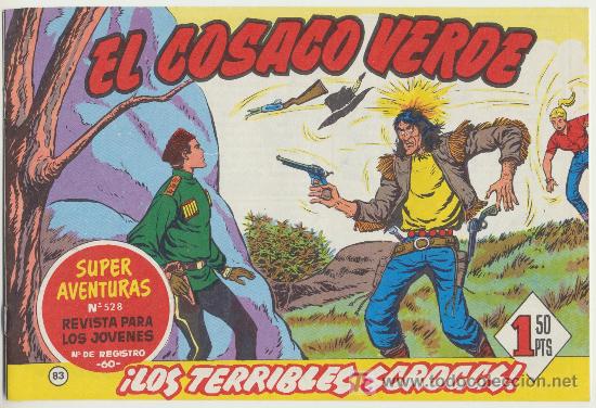 Tebeos: El Cosaco Verde n&ordm; 83. Reedici&oacute;n - Foto 1