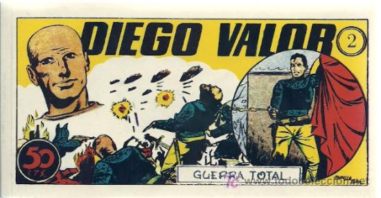 Tebeos: Diego Valor : Guerra total - 2 - Foto 1